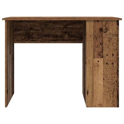Skrivebord 100x55x75 cm konstrueret træ gammelt træ