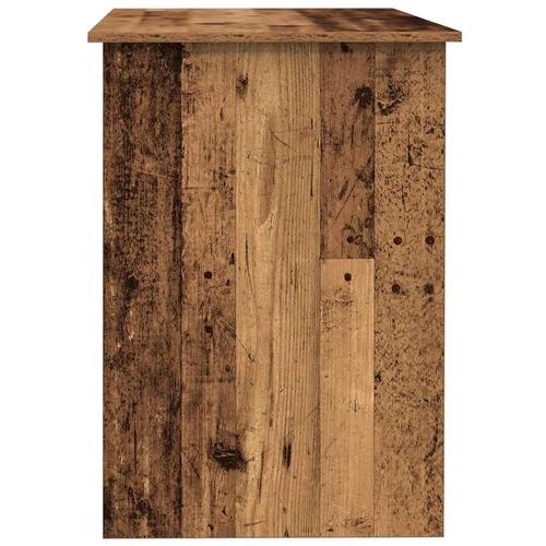 Skrivebord 100x55x75 cm konstrueret træ gammelt træ