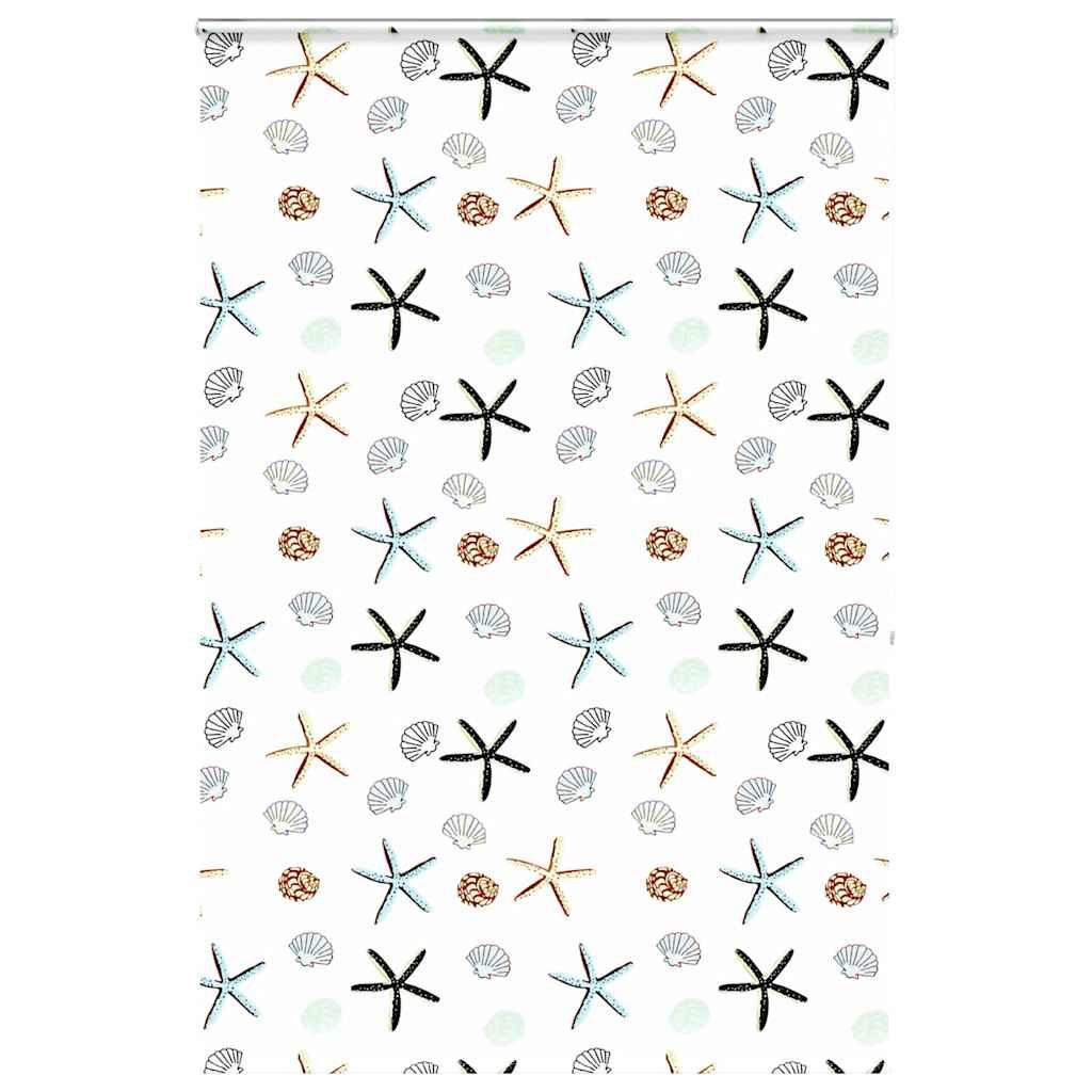 Bruserullegardin med kassette 160x240 cm Stofbredde 156 cm billede