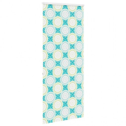 Bruserullegardin med kassette 110 x 240 cm - ornament