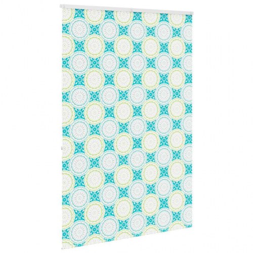 Bruserullegardin med kassette 150 x 240 cm - ornament