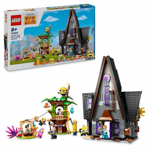 Konstruktionsspil Lego Minions y la mansión familiar de Gru