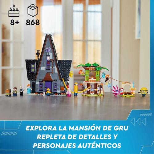 Konstruktionsspil Lego Minions y la mansión familiar de Gru