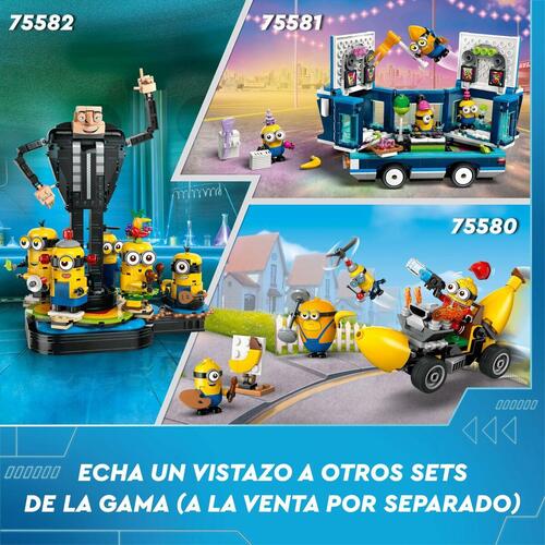Konstruktionsspil Lego Minions y la mansión familiar de Gru