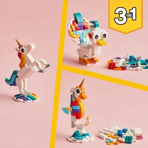 Playset Lego Creator 3-in-1 31140 The magic unicorn
