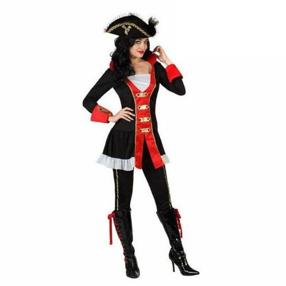 Kostume til voksne Th3 Party Multifarvet Pirater (3 Dele) XL