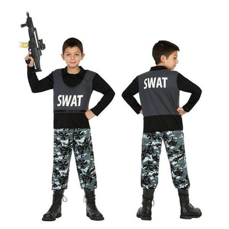 Kostume til børn SWAT politimand (2 stk) 10-12 år