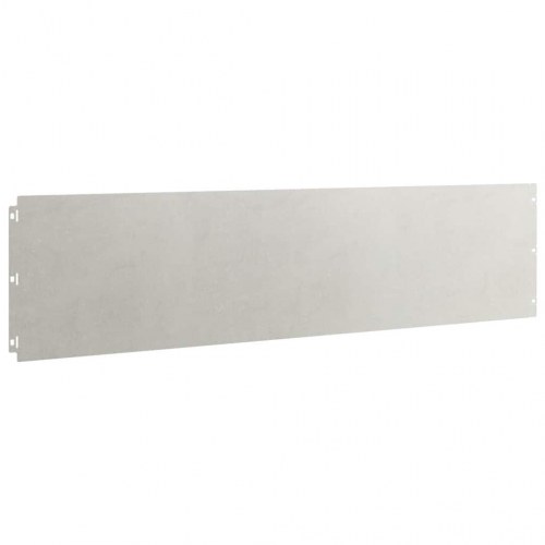 Plænekanter 10 stk. 25x103 cm rustfrit stål