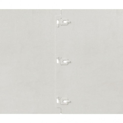 Plænekanter 10 stk. 25x103 cm rustfrit stål