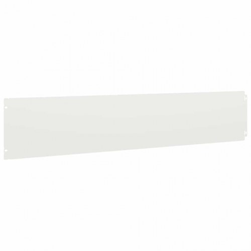 Plænekanter - 10 stk. hvid koldvalset stål, 20 × 103 cm