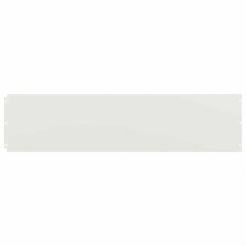Plænekanter 10 stk. - 25 × 103 cm i koldvalset stål, hvid