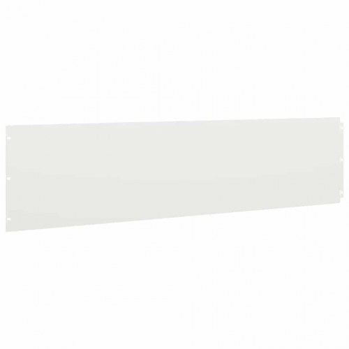 Plænekanter 10 stk. - 25 × 103 cm i koldvalset stål, hvid
