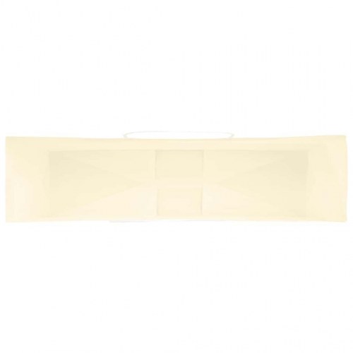 Papirposer med håndtag - 50 stk., 54 × 15 × 49 cm, gul