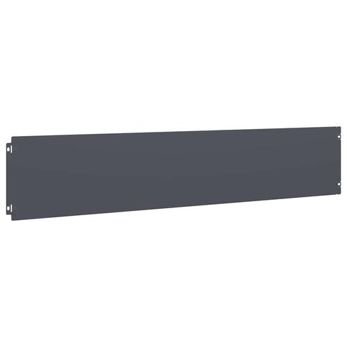 Plænekanter 10 stk. 20x103 cm koldvalset stål antracit