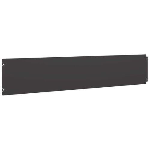 Plænekanter 10 stk. 20x103 cm koldvalset stål sort