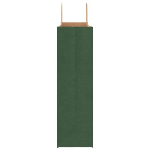 Papirposer 50 stk. med håndtag 54x15x49 cm grøn