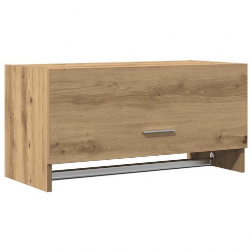 Klædeskab i konstrueret træ - 70 × 32,5 × 35 cm, egetræslook
