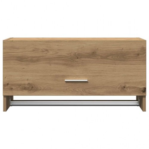 Klædeskab i konstrueret træ - 70 × 32,5 × 35 cm, egetræslook