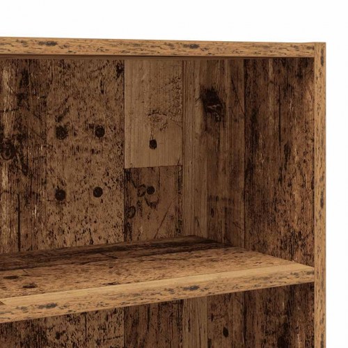 Vaskemaskineskab 64x24x190 cm antikt træ