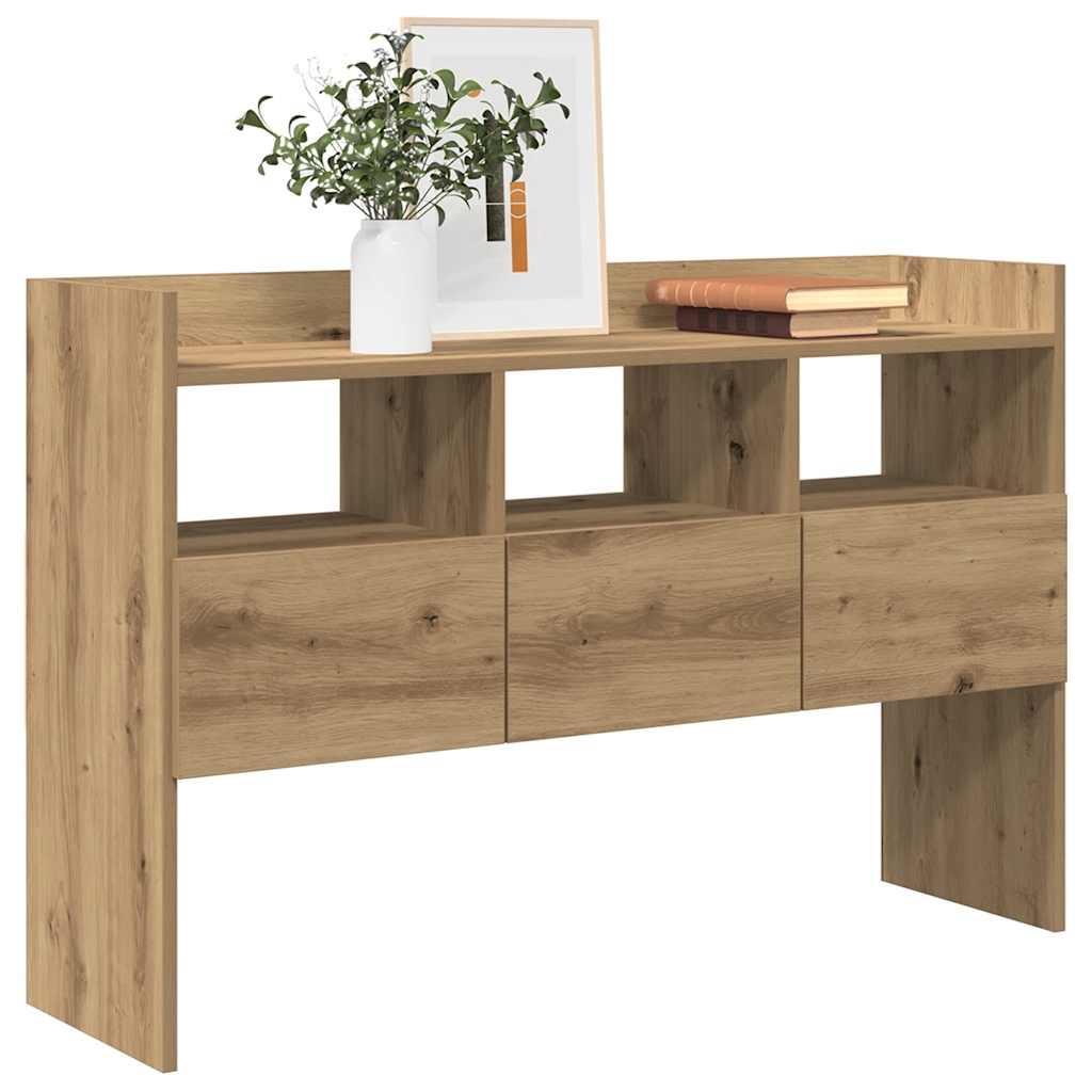 Skænk 105x30x70 cm konstrueret træ egetræsfarve