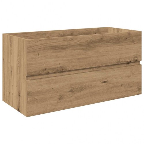 Vaskeskab med indbygget vask og vandhane Håndværks eg