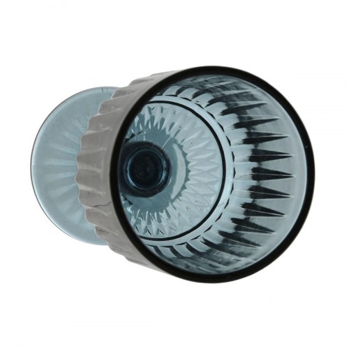 Cocktailsæt med blå krystalglas, 6 stk. (8 × 8 × 14,5 cm)