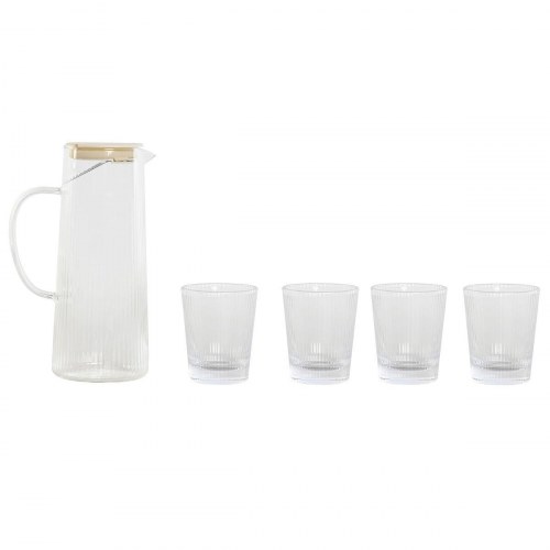 Glassæt - gennemsigtig, borosilikatglas, 245 ml