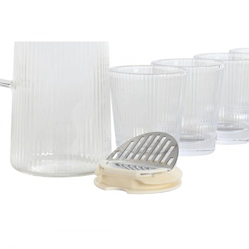 Glassæt - gennemsigtig, borosilikatglas, 245 ml