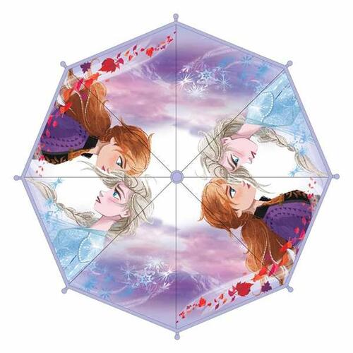 Frozen paraply - Syren, 100 % POE med naturgummi-håndtag