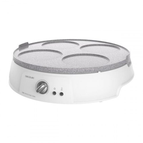 Fun Crepestone Twin pandekagemaskine 1200 W - Hvid