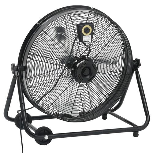 Industriel ventilator 60 cm 180W sort