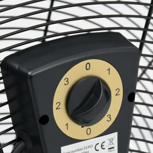 Industriel ventilator 60 cm 180W sort