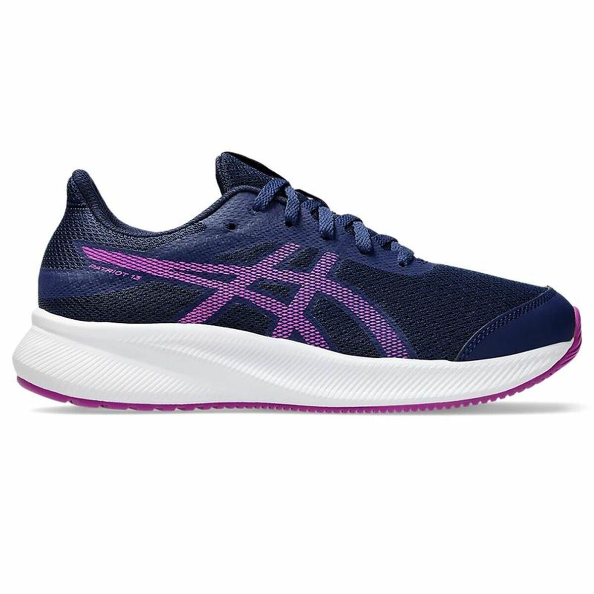 Løbesko Til Børn Asics Patriot Blå