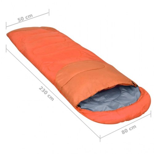 Sovepose 2 stk. 850 g 15 °C orange