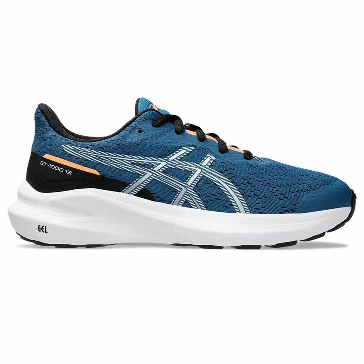 Løbesko Til Børn Asics 1000 Blå