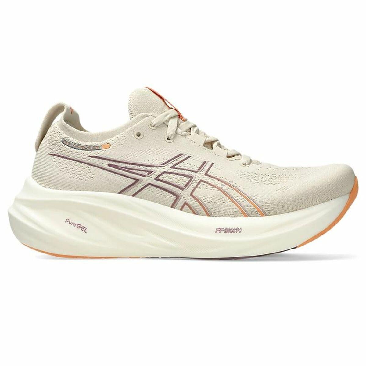 Træningssko Asics Gel Nimbus Beige Dame