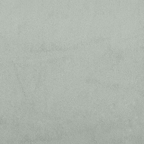 Sengeramme uden madras 120x210 cm fløjl enkeltseng lysegrå