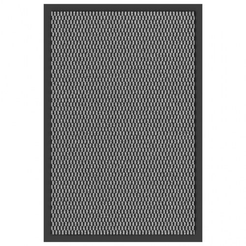 Dørmåtte 40×60 cm - antracitgrå, skridsikker polypropylen