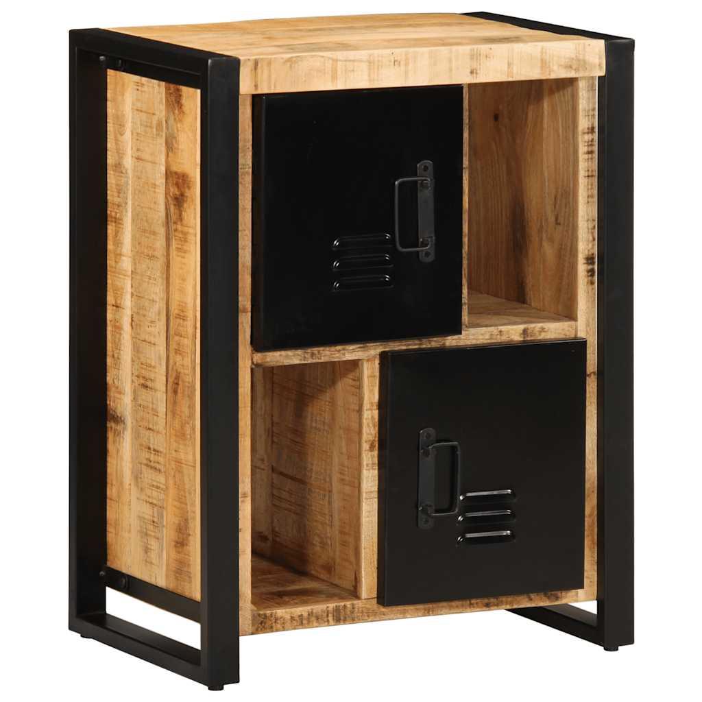 Skænk 55x35x70 cm massivt ru mangotræ