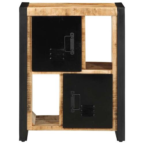 Skænk 55x35x70 cm massivt ru mangotræ