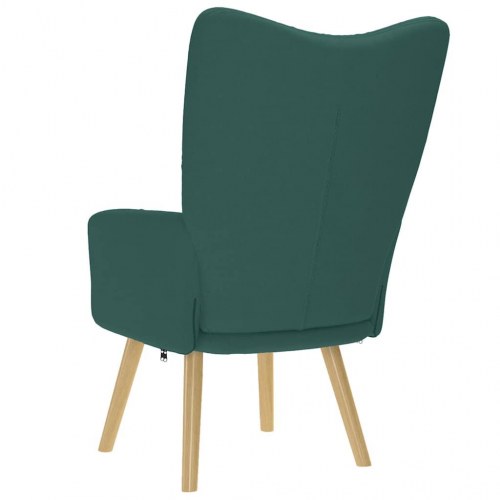 Lænestol stof mørkegrøn