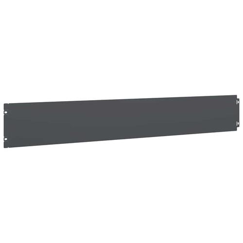 Plænekanter 50 stk. 15x103 cm koldvalset stål antracit