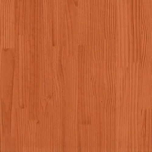 Sengeramme uden madras 240x200 cm massivt fyrretræ gyldenbrun