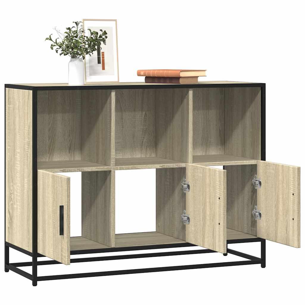 SkÃ¦nk 100x35x76 cm konstrueret trÃ¦ sonoma-eg