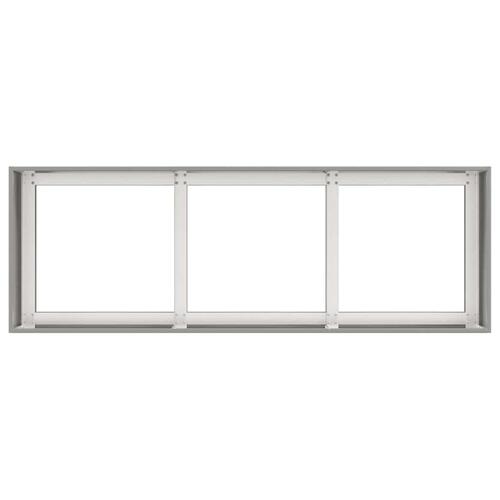 Plantekasse 120x40x40 cm rustfrit stål