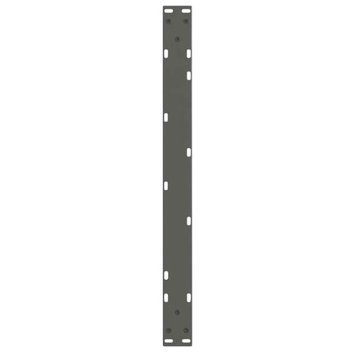 Spisebordsben V-formet 2 stk. 70x(42-43,3) cm stål antracitgrå