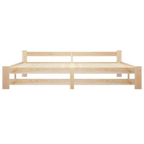 Sengeramme i massivt fyrretræ 200 x 200 cm