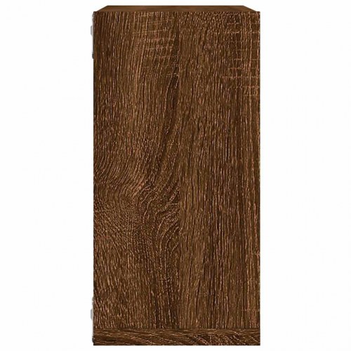 Væghylder kubeformet - 4 stk. 30×15×30 cm, brun egetræsfarve