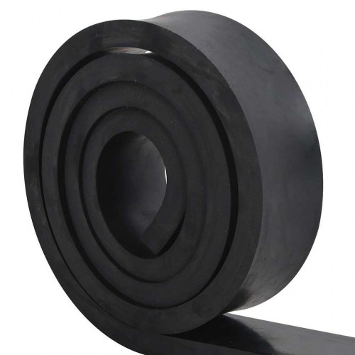 Gummikant til sneplov 300x10x2 cm sort