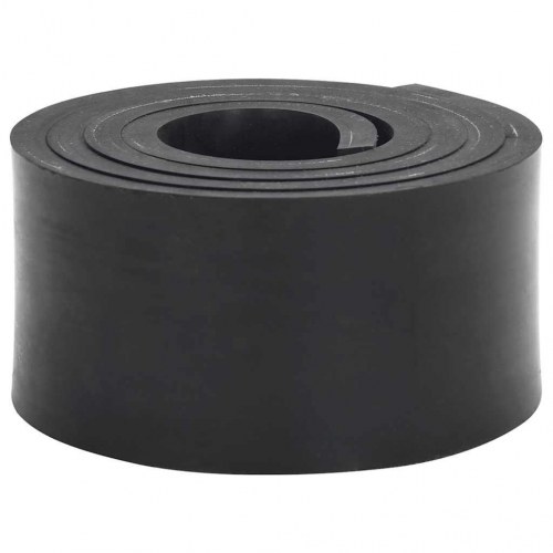 Gummikant til sneplov 150 x 10 x 1 cm - sort